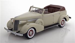 Buick Roadmaster 80-C Four Door Phaeton Convertible 1937 lightgrey Limited Edition 252 pcs