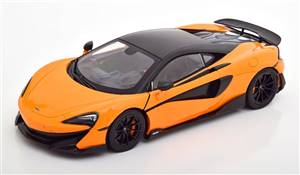McLaren 600 LT orange black