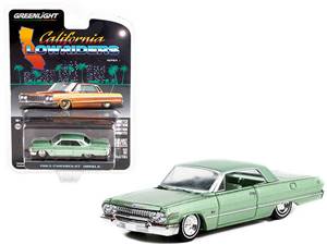 1963 Chevrolet Impala Lowrider – Custom Light Green