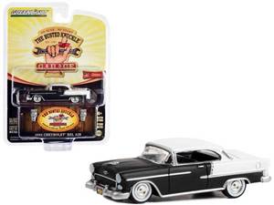 1955 Chevrolet Bel Air Lowrider Matt Black and White 