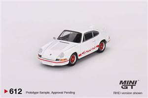 Porsche 911 Carrera RS 2.7 Grand Prix White with Red Livery 