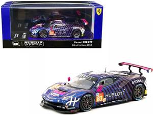 Tarmac Works X IXO Models 1/64 Ferrari 488 GTE 24h of Le Mans 2019