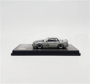 Inno 1/64 NISSAN SILVIA (S13) V1 PANDEM ROCKET BUNNY Silver 