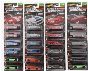 HOT WHEELS - CHEVROLET - SET ASSORTMENT 24 PIECES - FAST & FURIOUS