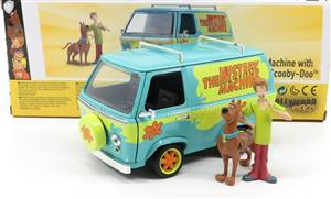  JADA - HANNA BARBERA - SCOOBY-DOO THE MYSTERY VAN MACHINE WITH SHAGGY AND SCOOBY-DOO FIGURES