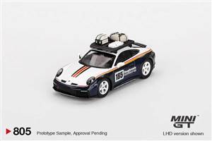 Porsche 911 Dakar Rallye Design Package White/Gentian Blue Metallic 