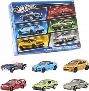Hot Wheels Euro Style 6 L Paket JBY79