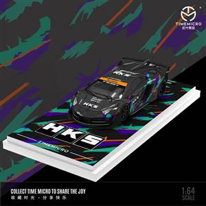  1/64 Lamborghini Aventador GT EVO HKS - TIME MICRO