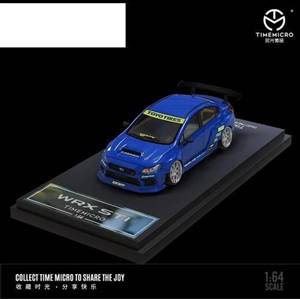 TIME MICRO 1/64 Subaru Impreza WRX-STI Blue