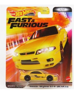 HOT WHEELS - NISSAN - SKYLINE GT-R (BCNR33) 2001 - FAST & FURIOUS
