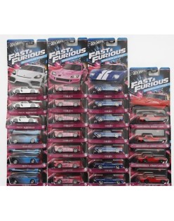 HOT WHEELS - MAZDA - SET ASSORTMENT 24 PIECES - FAST & FURIOUS