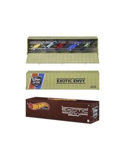 1/64 Exotix Envy Car Culture mix of 5 cars in a Special Container Packaging.