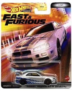 hot wheels premium nissan skyline ff