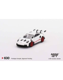 Porsche 911 (992) GT3 RS White with Pyro Red Accent Package