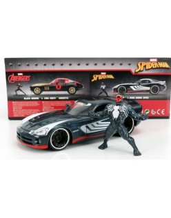 JADA - DODGE - VIPER SRT-10 COUPE 2008 WITH VENOM FIGURE