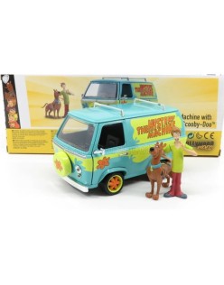 JADA - HANNA BARBERA - SCOOBY-DOO THE MYSTERY VAN MACHINE WITH SHAGGY AND SCOOBY-DOO FIGURES