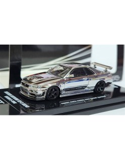 Nissan Skyline GT-R R34 Nismo R-Tune Chrome Silver