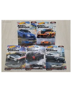premium hot wheels FAST AND FURİOS NİSSAN R34 SET