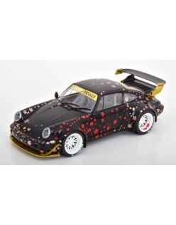 Porsche 911 RWB AOKI 2021 flatblack red golden