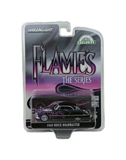 Flames The Series - 1949 Buick Roadmaster Hardtop - Black with Flames