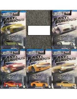Hot Wheels Uzun Kart Fast & Furious 2025 Mix 3