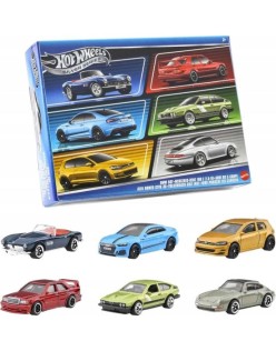 Hot Wheels Euro Style 6 Lı Paket JBY79