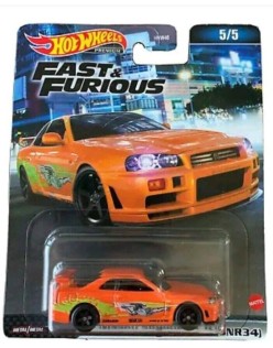 Hot Wheels Fast and Furious Premium Nissan Skyline GT-R