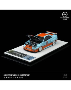 time micro 1 64 nissan gtr r34