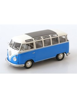 VW T1 Samba bus 1962 blue white
