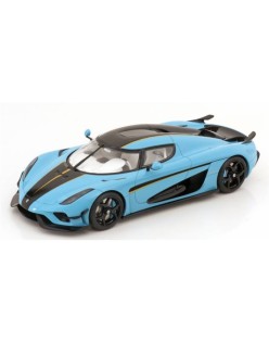 1:18 2021 KOENIGSEGG REGERA -TURQUOISE BLUEBLACK