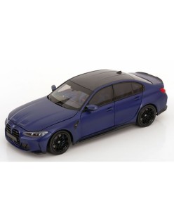 BMW M3 G80 Saloon 2024 matt-bluemetallic