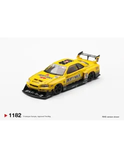  Nissan LB-ER34 Super Silhouette SKYLINE Sport Yellow